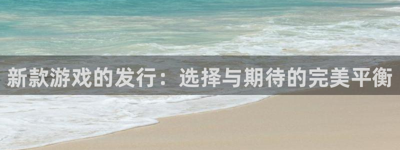 火狐电竞登录注册账号失败怎么办：新款游戏的发行：选择与期待的完美平衡
